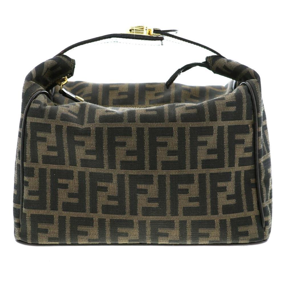 Fendi Pattern Pouch Brown - image 1
